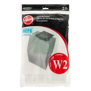 Hoover 401080W2 Type W2 Hepa Filter Bag