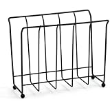 Spectrum Diversified 37810 Magazine/Newspaper Rack, Black