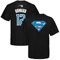 adidas Orlando Magic #12 Dwight Howard Black 2009 NBA Finals Super Howard T-shirt