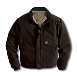 Carhartt Men’s Sandstone Dearborn Jacket Dark Brown Medium thumbnail