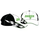Danica Patrick NASCAR Danica Patrick White & Black Checkered Men's Hat