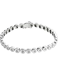 14K White Gold Diamond Tennis Bracelet - 2.00 Ct. -- LIFETIME WARRANTY