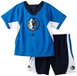NBA Toddler Dallas Mavericks Raglan Crew & Short Set - R24Ezyma (Multi, 4T)