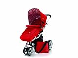 Cosatto Budi 3 in 1 Combi Stroller (Cherry Red)