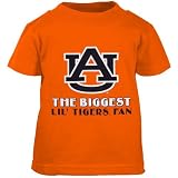 Auburn Tigers Orange Toddler Biggest Fan T-shirt
