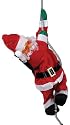 Deko Weihnachtsmann Nikolaus mit Lichterkette 60 cm