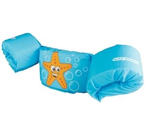 NEW COLEMAN Stearns Kids Puddle Jumper Swimming Life Jacket Vest | Blue Starfish