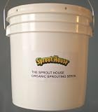 The Sprout House Organic Sprouting Seeds Mung Beans 5 Pounds in Bucket by The Sprout House Best Prices