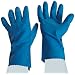 Ansell FL 87-255 Medium Duty Latex Glove, Chemical Resistant, 12" Pinked Cuff, 12" Length