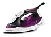 from Morphy Richards Morphy Richards Turbosteam 40698 Steam Iron Ceramic Soleplate 2000 Watt, Black/Plum Model 40698