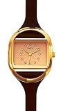 Opex - X3083LA1 - Montre Mode Femme - 1930 - Quartz analogique - Bracelet en Cuir marron