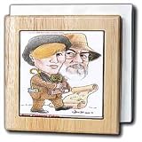 Sean Connery Colvin - 6 Inch Tile Napkin Holder