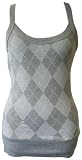 (オルタナティブ)alternative Argyle Deep V-neck Woman