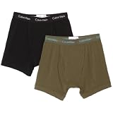 Calvin Klein Men's 2 Pack Cotton Stretch Boxer Brief