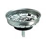 Master Plumber 548-872 MP Basket Sink Strainer, Stainless Steel