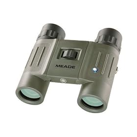 Click here to buy Meade Instruments 10x25 Wilderness Rugged Waterproof Binocular with strap & case by Meade.