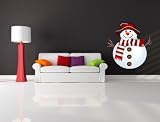 Snowman Removable Wall Decal Sticker Graphic By LKS Trading Post