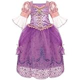 Disney Store Tangled Princess Rapunzel Halloween Costume Dress: Size Small 5/6