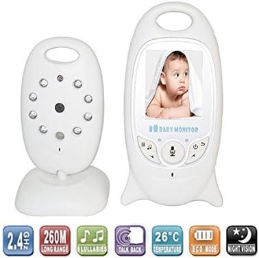 Anysun@ 2.0 Inch Color Video Wireless Baby Monitor Security Camera 2 Way Talk Nigh Vision Ir LED Temperature Monitoring with 8 Lullabies