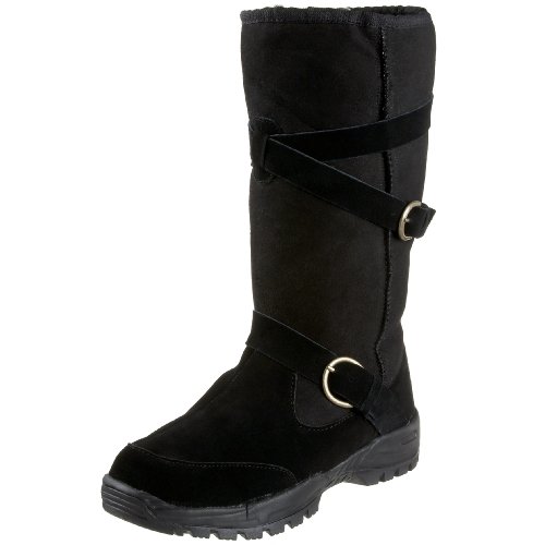 Aussie Dogs Women's Rena Tall Boot,Black,7/8 M US