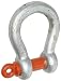 CM M658G Screw Pin Midland Super Strong Anchor Shackle, Carbon Steel, 2