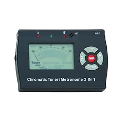 CST-01 Chromatic Tuner, Metronome, Tone Generator, 3 in 1 (With Pickup and Battery), Free Shipping