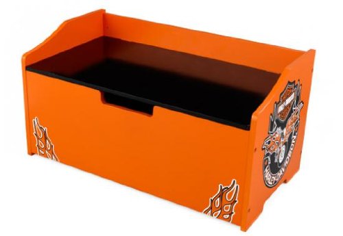 41QkremP8GL KidKraft 10214 Harley Davidson Toy Box