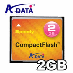 A-DATA 2GB Speedy Compact Flash (CF) Card - Retail Package