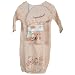 Vitamins Baby Preemie Girls 4pc Purrfect Kittens Gown Set, 0-5 lbs