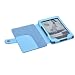 TeckNet&Acirc;&reg; NEW Kindle Leather Cover for NEW Amazon Kindle 4 / 6 inch / 2011 generation / Book Style - Blue