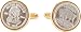 Genuine Silver Bullion Coin Cufflinks