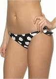 Lisa Curran Twisted tie side polka dot bikini brief