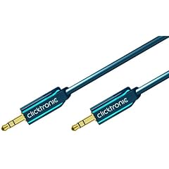 Clicktronic Casual MP3 Audiokabel (Klinken-Stecker/Klinken-Stecker) (3.5mm) 3 m