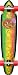 Riviera Hibiskulls Rasta Foam Top Complete (9.7 x 40.75)