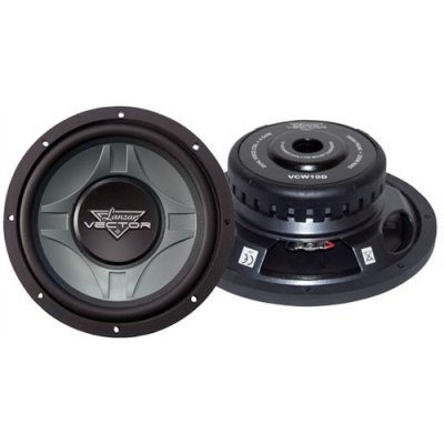 Lanzar Vcw10d 10 500w 4 Ohm Car Audio Subwoofer Sub 500 Watt Vcw-10d
