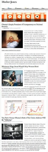 Mother Jones Political News