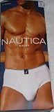 Nautica Men's Brief 3 Pack Size 38, White