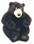 Aromatherapy Herbal Heatable Animal - Warm Whiskers Black Bear