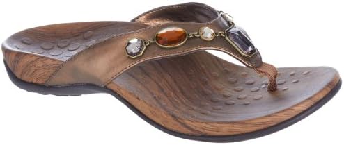 Vionic by Orthaheel Women's Eve Leather Sandals