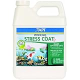 API Pondcare Stress Coat Pond Water Conditioner, 32-Ounce