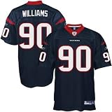 Reebok Mario Williams Houston Texans Navy Authentic Jersey Size 50