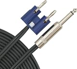 Pro Co Z-Force Banana 1/4 Inch Cable, 14-Gauge 50 Ft
