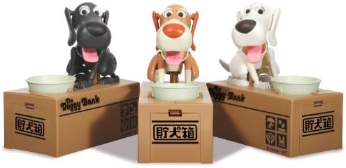 Main Sauce Productions Doggy Bank Hungry Hound Money Bank (colours may vary) by Main Sauce