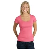 District Threads Junior Ladies 2x1 Scoop Tee