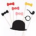 50PCS Colorful Props on Stick Mustache Photo Booth Party Fun Wedding Christmas Birthday Favor