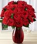 One Dozen Red Roses + 12 FREE