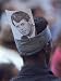 Admirer of Presidential Contender Bobby Kennedy Wearing a Photograph of Him Tucked In...