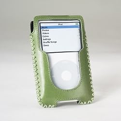 Green Apple Prima Select Sleek Envelope Style Case for iPod Video