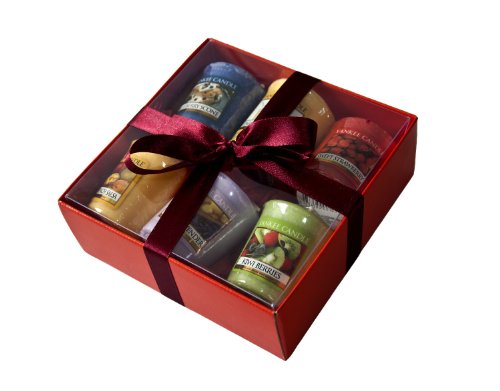 Yankee Candle Fruit Samplers -6 Pack - Gift Wrapped 