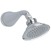 American Standard 1660.802.002 Easy Clean 4-1/2-Inch Diameter Rain Shower Head with Brass Arm, Polished Chrome